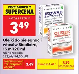 Biedronka Bioelixiré Olejki do włosów oferta