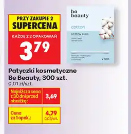 Biedronka Be Beauty Patyczki kosmetyczne oferta