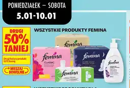 Biedronka Produkty Femina oferta