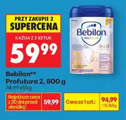Biedronka Bebilon Profutura 2 oferta