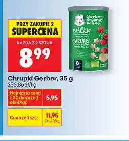 Biedronka Gerber Chrupki oferta
