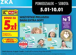 Biedronka Dada pieluszki Extra Soft oferta