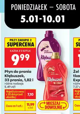 Biedronka Płyn do prania Kłębuszek oferta