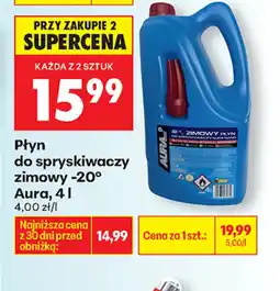Biedronka Aura Płyn do spryskiwaczy zimowy -20° oferta
