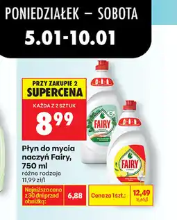 Biedronka Fairy Płyn do mycia naczyń oferta