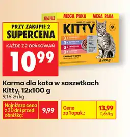Biedronka Kitty karma dla kota oferta