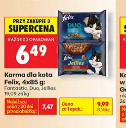 Biedronka Felix karma dla kota oferta
