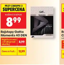 Biedronka Gatta Rajstopy Moments 40 DEN oferta