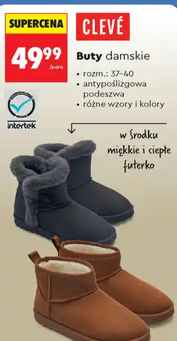 Biedronka CLEVÉ Buty damskie oferta