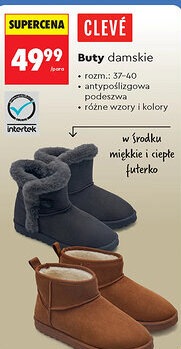 Biedronka CLEVÉ Buty damskie oferta