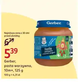 Rossmann Gerber pasta warzywna oferta