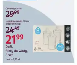 Rossmann Dafi filtry do wody oferta