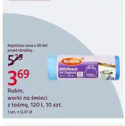 Rossmann Rubin worki na śmieci oferta