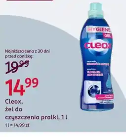Rossmann Cleox żel do czyszczenia pralki oferta
