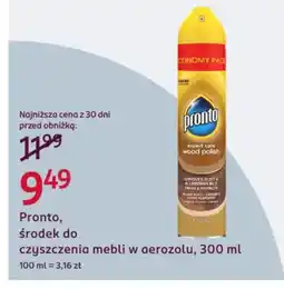 Rossmann Pronto środek do czyszczenia mebli oferta
