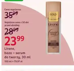 Rossmann Lirene bazaserum do twarzy oferta