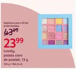Rossmann Lovely paleta cieni do powiek oferta