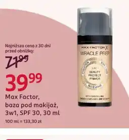 Rossmann Max Factor baza pod makijaż oferta