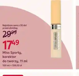 Rossmann Miss Sporty korektor do twarzy oferta