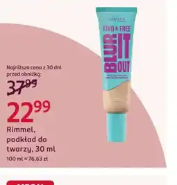 Rossmann Rimmel podkład do twarzy oferta