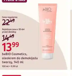 Rossmann beBIO oleokrem do demakijażu twarzy oferta