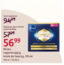 Rossmann Nivea krem do twarzy oferta