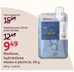 Rossmann Mediheal hydrożelowa maska oferta