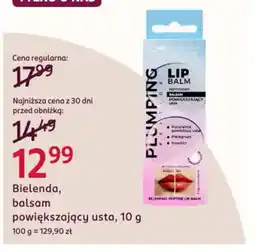 Rossmann Bielenda balsam powiększający usta oferta