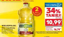 Kaufland WIELKOPOLSKI Olej rzepakowy 2 l opakowanie oferta