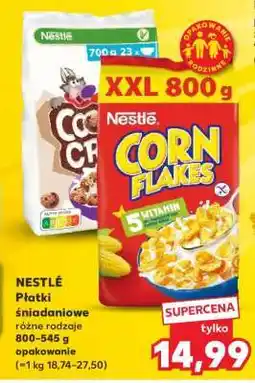 Kaufland NESTLÉ Płatki śniadaniowe różne rodzaje 800–545 g opakowanie oferta