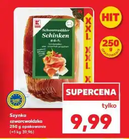 Kaufland Szynka szwarcwaldzka 250 g opakowanie oferta