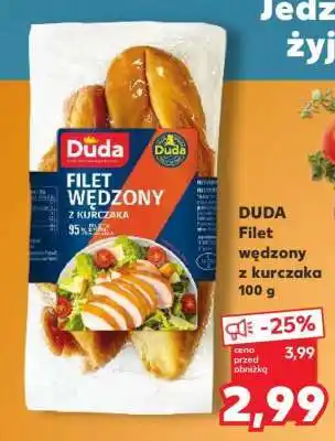 Kaufland DUDA Filet wędzony z kurczaka 100 g oferta