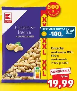 Kaufland Orzechy nerkowca, XXL oferta