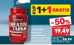 Kaufland ACTIVLAB Kreatyna w tabletkach 120 szt. opakowanie oferta
