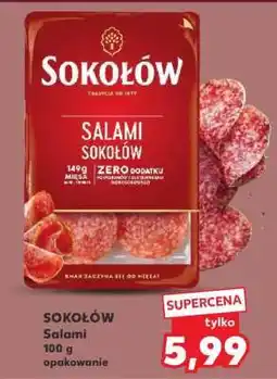Kaufland SOKOŁÓW Salami 100 g opakowanie oferta