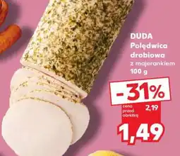 Kaufland DUDA Polędwica drobiowa z majerankiem 100 g oferta