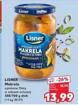 Kaufland LISNER Makrela oferta