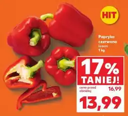 Kaufland Papryka czerwona luzem 1 kg oferta