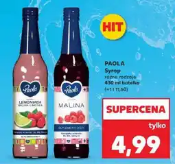 Kaufland PAOLA Syrop oferta