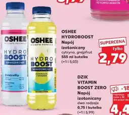 Kaufland OSHEE HYDROBOOST Napój izotoniczny cytryna, grejpfrut 555 ml butelka oferta
