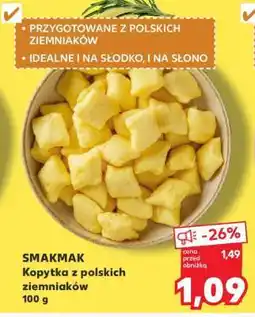 Kaufland SMAKMAK Kopytka z polskich ziemniaków 100 g oferta