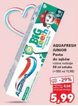 Kaufland AQUAFRESH JUNIOR oferta
