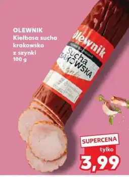 Kaufland OLEWNIK Kiełbasa sucha krakowska z szynki 100 g oferta