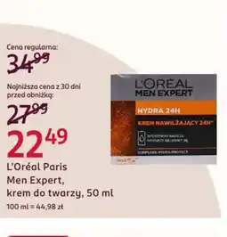 Rossmann L'Oréal Paris Men Expert krem do twarzy oferta