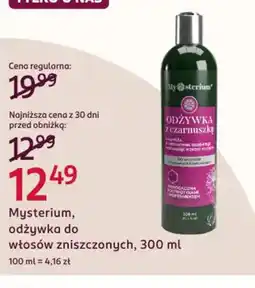 Rossmann Mysterium odżywka do włosów zniszczonych oferta