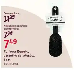 Rossmann For Your Beauty szczotka do włosów oferta