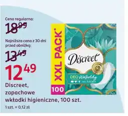 Rossmann Discreet wkładki higieniczne oferta