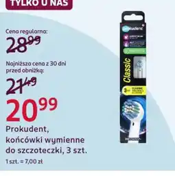 Rossmann Prokudent końcówki wymienne oferta