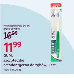 Rossmann GUM szczoteczka ortodontyczna oferta