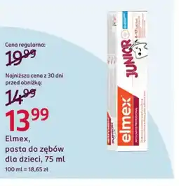 Rossmann Elmex pasta do zębów oferta